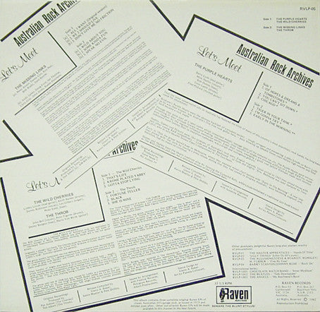 Various : The Raven EP LP Vol.1 (VG+) Square Cat Vinyl Various : The Raven EP LP Vol.1 (VG+) Square Cat Vinyl