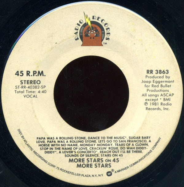 Stars On 45 : More Stars On 45 (7", Single, SP )