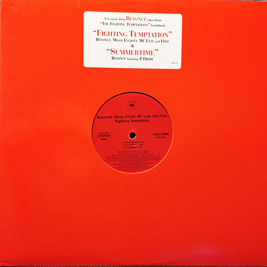 Beyoncé, Missy Elliott, MC Lyte And Free (2) : Fighting Temptation / Summertime (12")