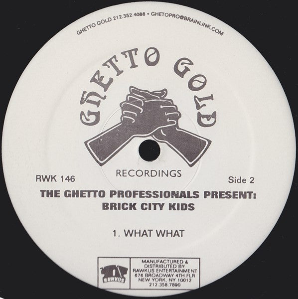 The Ghetto Professionals* Present: Brick City Kids : Brick City Kids (12")