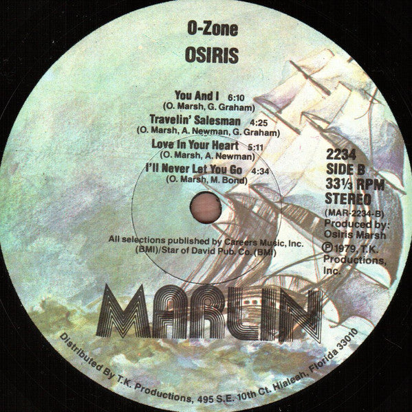 Osiris (2) : O-Zone (LP, Album)