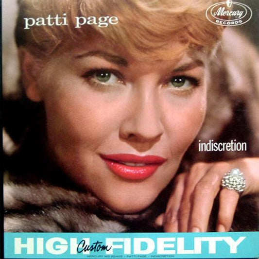 Patti Page : Indiscretion (LP, Album, Mono)