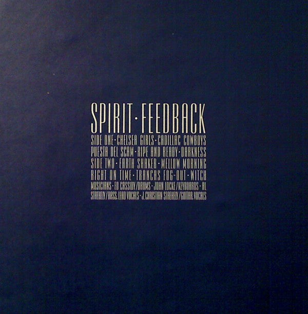 Spirit (8) : Feedback (LP, Album, Ter)