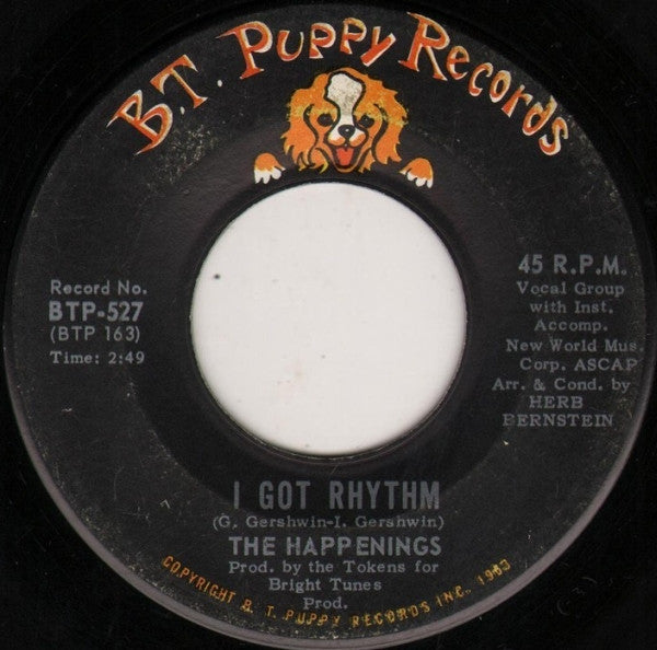 The Happenings : I Got Rhythm (7", Single)