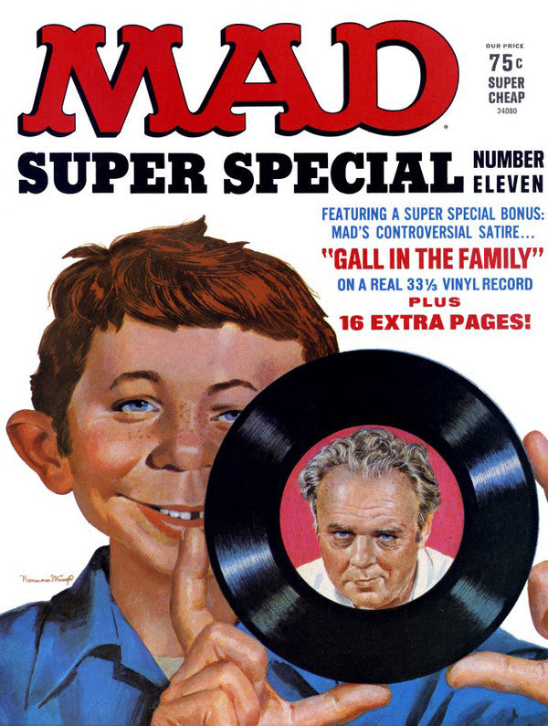 Allen Swift, Pat Bright & Herb Duncan : Mad Magazine Presents Gall In The Family Fare (Flexi, 7", S/Sided, Mono, Squ)