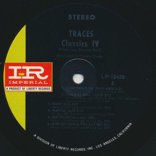 The Classics IV : Traces (LP, Album)