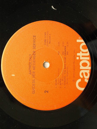 Quicksilver Messenger Service : Anthology (2xLP, Comp,  Ja)