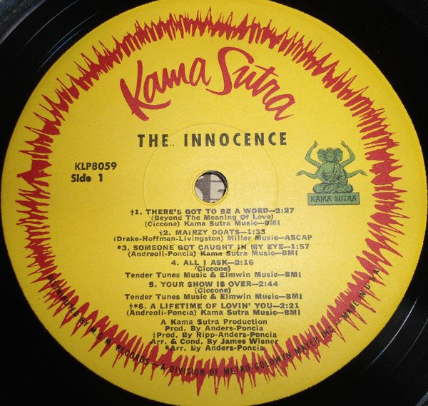 The Innocence : The Innocence (LP, Album, Mono)