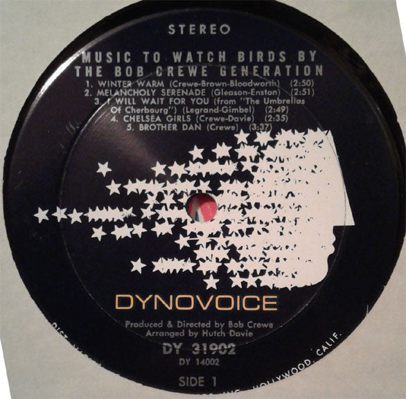 The Bob Crewe Generation : Music To Watch Birds* By (LP, Gat)