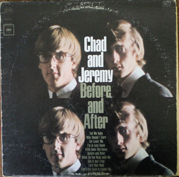 Chad & Jeremy : Before And After (LP, Album, San)