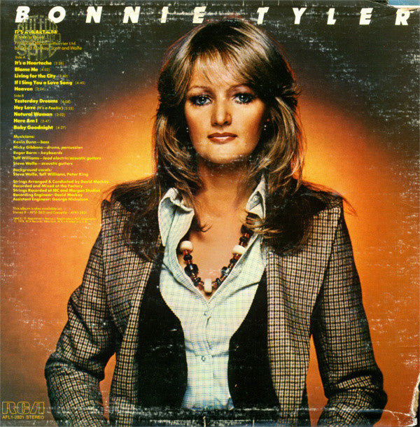 implicitte Brink gård Bonnie Tyler : It's A Heartache (VG+) – Square Cat Vinyl