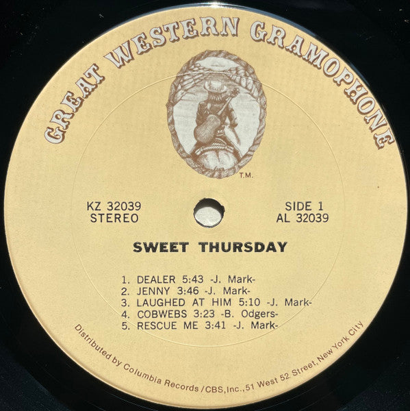 Sweet Thursday : Sweet Thursday (LP, Album, RE, Pit)