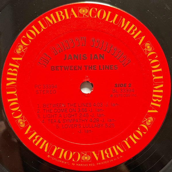 Ian, Janis - Between The Lines (VG+)