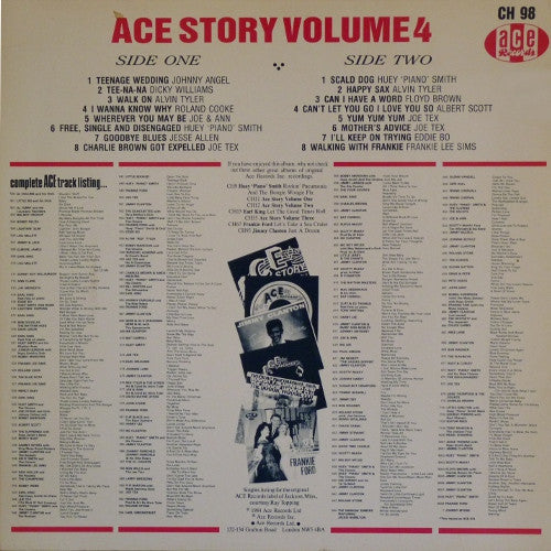 Various : Ace Story Volume 4 (LP, Comp)