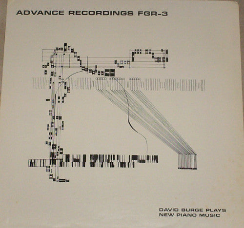 David Burge : David Burge Plays New Piano Music (LP)