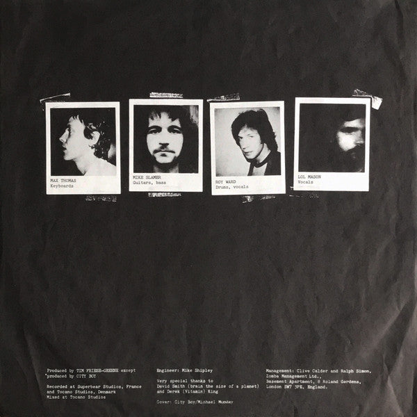 City Boy : Heads Are Rolling (LP, Album, Spe)