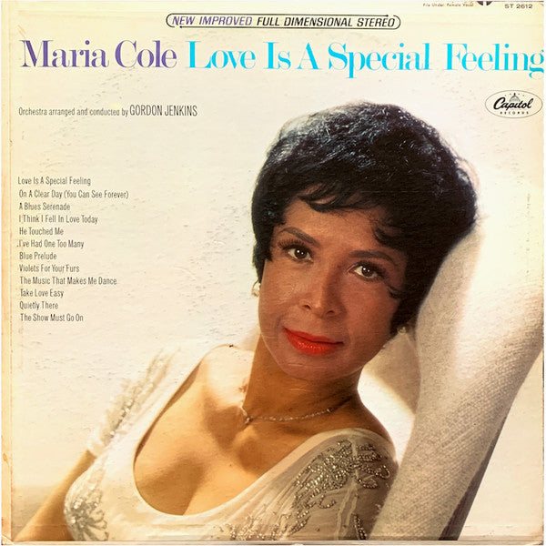Maria Cole : Love Is A Special Feeling (LP, Album)
