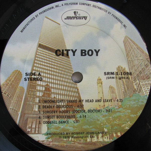 City Boy : City Boy (LP, Album, Ter)