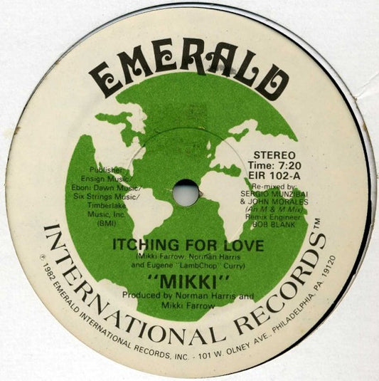 Mikki Farrow : Itching For Love (12")