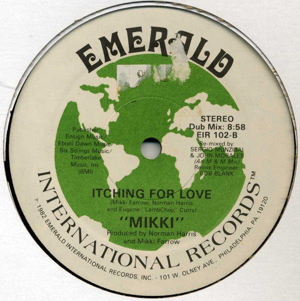 Mikki Farrow : Itching For Love (12")