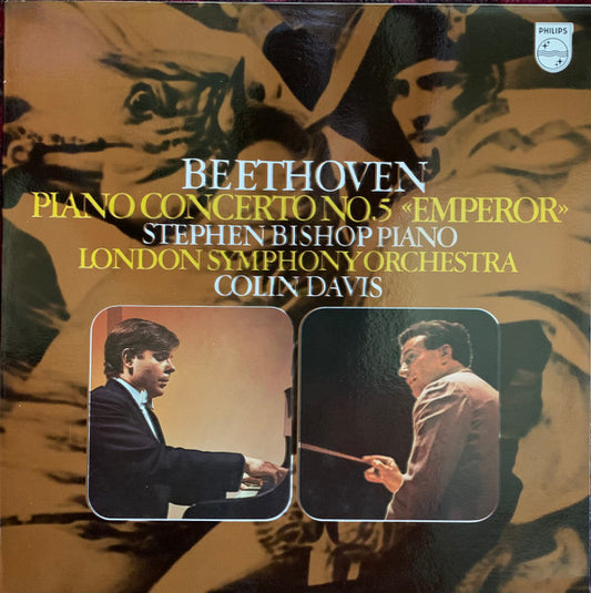 Beethoven*, Stephen Bishop*, London Symphony Orchestra, Colin Davis* : Piano Concerto No. 5 (<<Emperor>>) (LP)