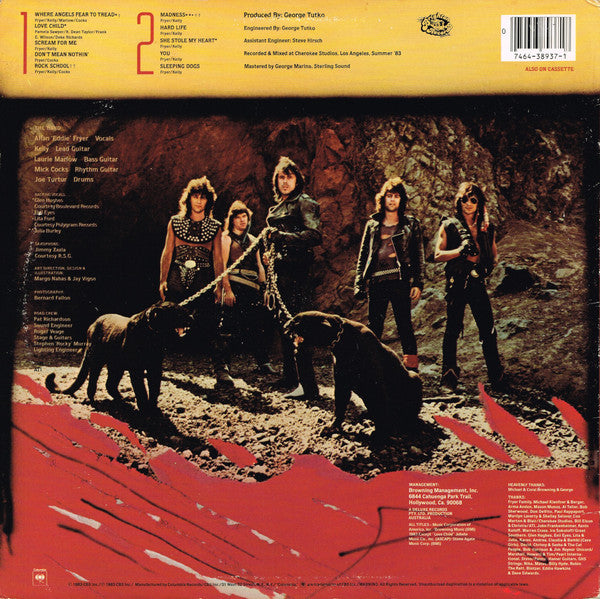 Heaven (13) : Where Angels Fear To Tread (LP, Album)