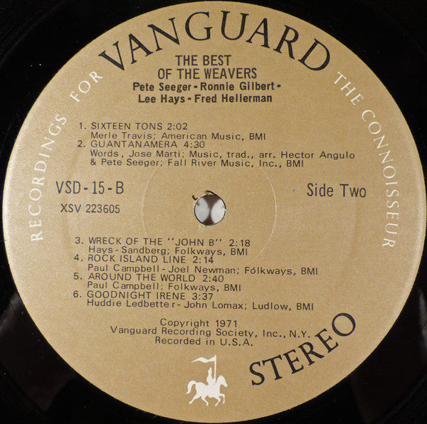 The Weavers : Greatest Hits (2xLP, Comp, Pre)