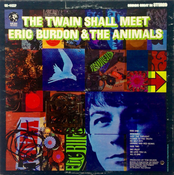 ◾️高音質USオリジナルモノ盤■ERIC BURDON & THE ANIMALS Eric Burdon And The Animals Vinyl Monterey / Ain't It So