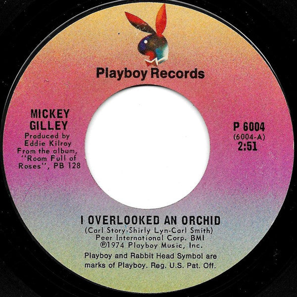 Mickey Gilley : I Overlooked An Orchid / Swinging Doors (7", Single, Styrene, Pit)