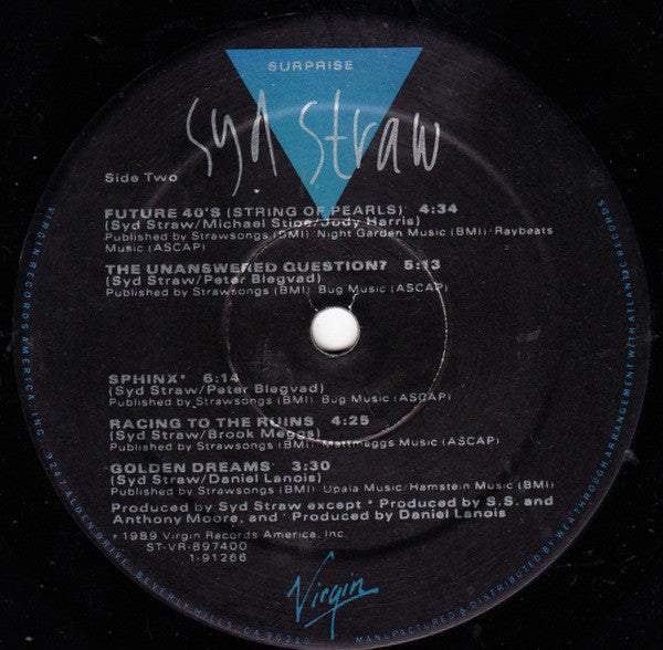 Syd Straw : Surprise (LP, Album, Spe)