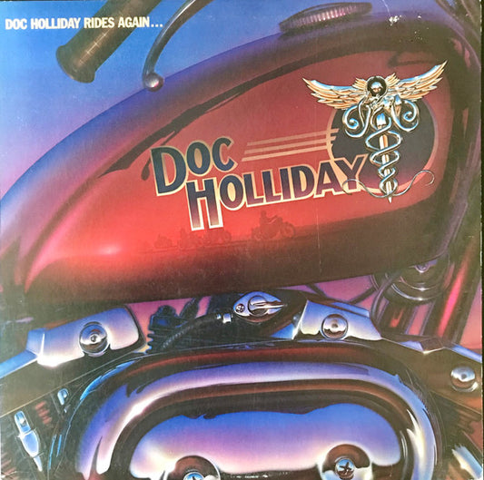 Doc Holliday (3) : Doc Holliday Rides Again... (LP, Album, Pit)