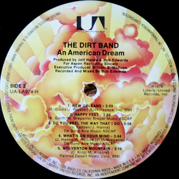 The Dirt Band : An American Dream (LP, Album)
