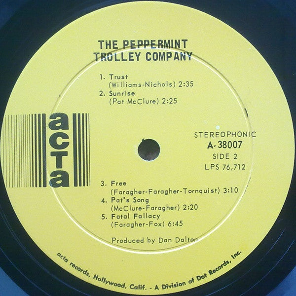 The Peppermint Trolley Company : The Peppermint Trolley Company (LP, Album)