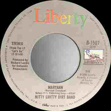 Nitty Gritty Dirt Band : Dance Little Jean (7", Single, Win)