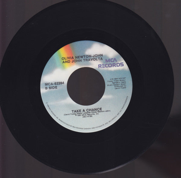 Olivia Newton-John : Twist Of Fate (7", Single)