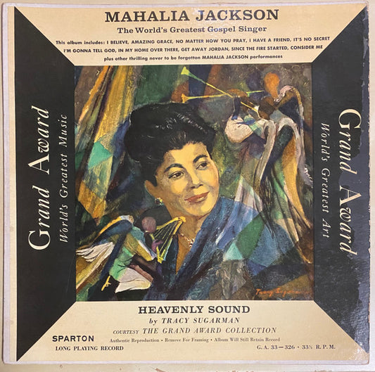 Mahalia Jackson : The World's Greatest Gospel Singer (LP, Comp, Mono)