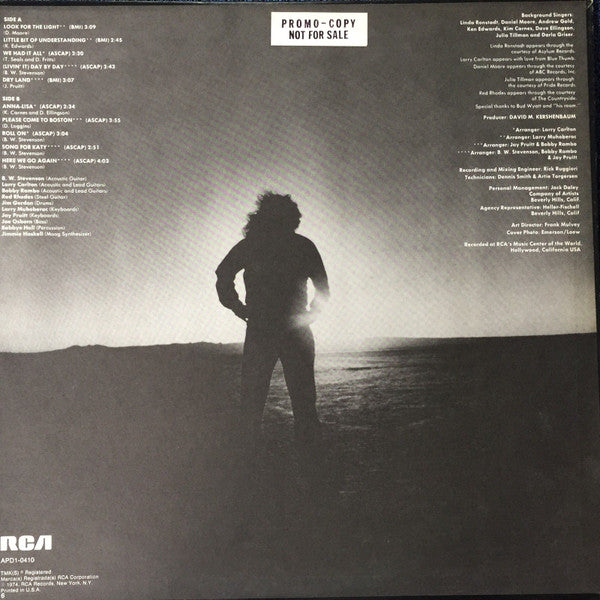 B.W. Stevenson : Calabasas (LP, Album, Quad)