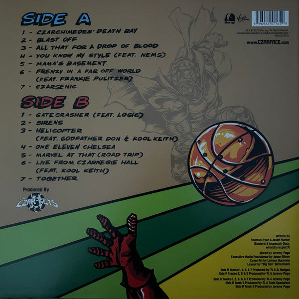 Czarface : Czartificial Intelligence (Stole The Ball Edition) (12", Album, RSD, Ltd)