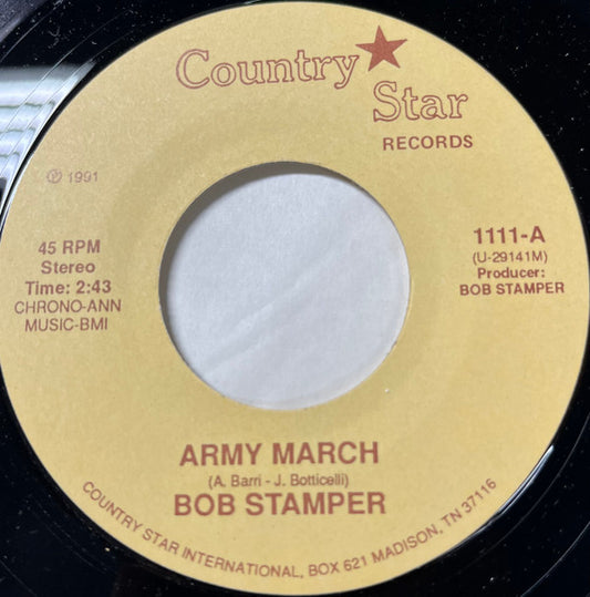Bob Stamper : Army March (7")