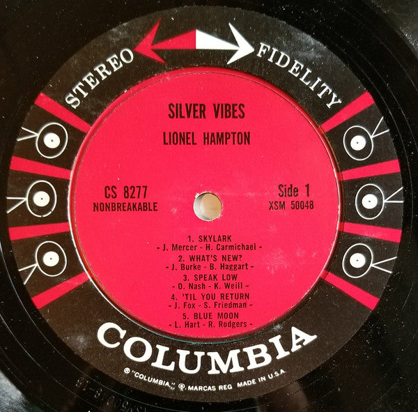 Lionel Hampton : Silver Vibes With Trombones And Rhythm (LP, Album, Non)