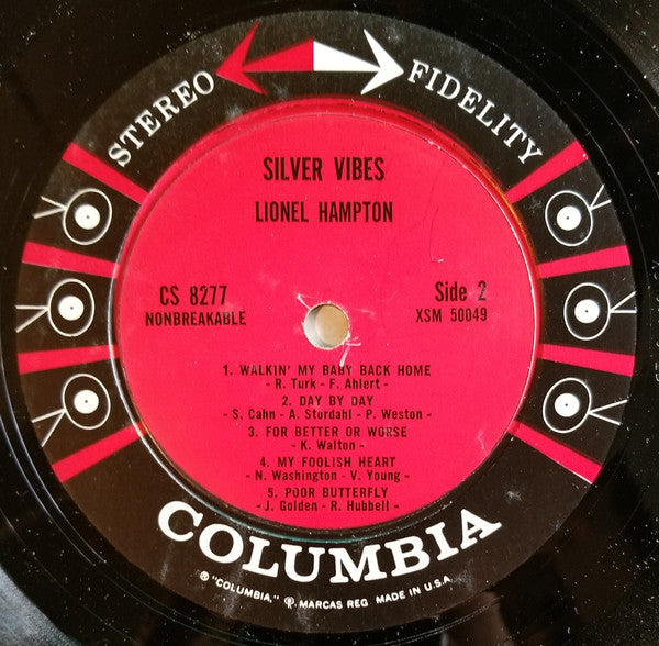 Lionel Hampton : Silver Vibes With Trombones And Rhythm (LP, Album, Non)