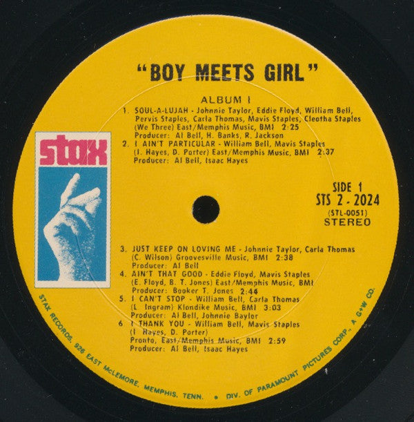 Various : Boy Meets Girl (2xLP, Album)
