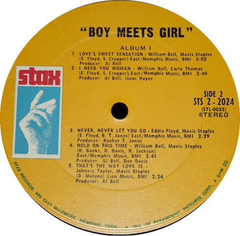 Various : Boy Meets Girl (2xLP, Album)