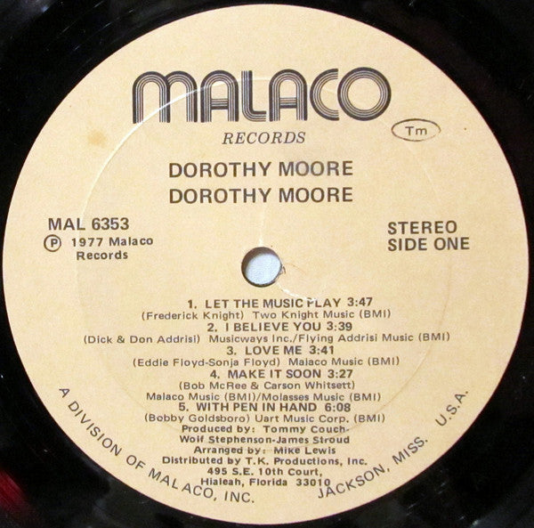 Dorothy Moore : Dorothy Moore (LP, Album)