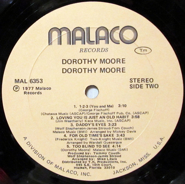 Dorothy Moore : Dorothy Moore (LP, Album)