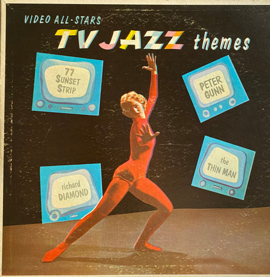 The Video All-Stars : TV Jazz Themes (LP, Album, Mono)