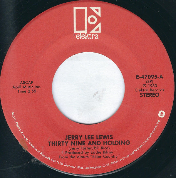 Jerry Lee Lewis : Thirty Nine And Holding (7", Spe)