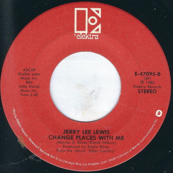 Jerry Lee Lewis : Thirty Nine And Holding (7", Spe)