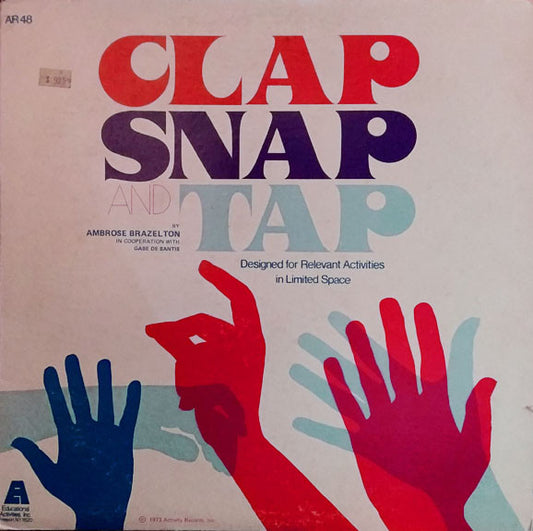 Ambrose Brazelton : Clap, Snap And Tap (LP)