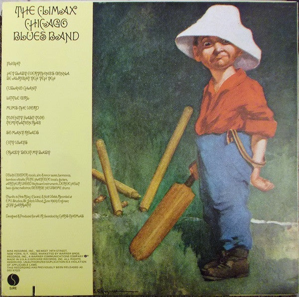 The Climax Blues Band* : Plays On (LP, Album, RE, Win)
